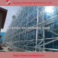 space frame steel structure for warehouse rotatunda workshop